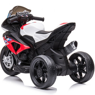 BeRica 贝瑞佳 宝马授权JT5008儿童电动车摩托车可坐人小孩玩具车宝宝幼儿童车