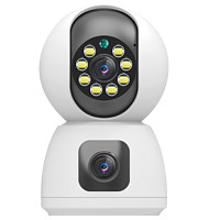中安时代 摄像头家用监控无线wifi网络高清双摄室内4g监控器