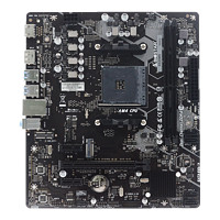 BIOSTAR 映泰 A520MS主板支持AMD锐龙CPU5500/4500/5600X/5600G/5700X3D A520MS(6相供电/DP接口） 官方标配