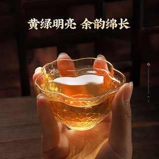 Tiger Mark 虎标茶 虎标春韵青饼大饼普洱茶生茶云南茶叶临沧生普饼茶357g 包装