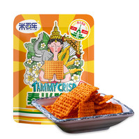 米西乐陕西特产休闲零食锅巴泰米脆巴泰式香辣味260g 袋装