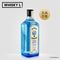 孟买蓝宝石bombay 金酒gin酒琴酒杜松子酒洋酒 蓝宝石金酒 750mL 单瓶装 40%vol