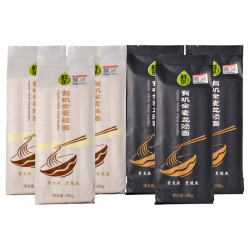鲜8 食品全麦挂面/龙须面 390g/袋*2