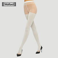 Wolford 沃尔福特Sheer35D闪亮纱线连裤丝袜女14997 9836 黑色/浅黑色 XS