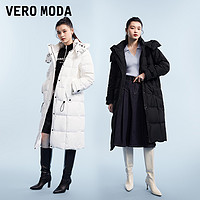 Vero Moda羽绒服女冬连帽中长街头运动外套 XL L M S XS