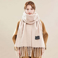 羊毛围巾女冬季披肩两用女士秋冬百搭时尚大气保暖围脖
