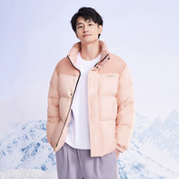雪中飞 SNOWFLYING秋冬男女同款鹅绒轻暖防水廓形时尚立领羽绒服 155/76A 160/80A 165/84A 170/88A 175/92A 180/96A 185/100A