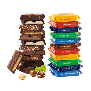 Ritter SPORT RitterSport瑞特斯波德 巧克力礼盒1kg（送排块100g）