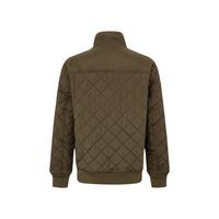 TOMMY HILFIGER 男装菱形格绗缝保暖立领铺棉夹克外套C8278J1988