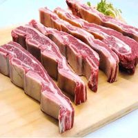 鲜闻果原切新鲜牛排骨牛肋排带肉牛仔骨肉多无添加 原切牛排骨 4斤 2kg