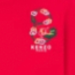KENZO 凯卓 龙年系列 男女款圆领卫衣 FE55SW1654MF 樱桃红色 XXL
