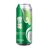 SNOWBEER 雪花 SNOW）8度的原麦汁浓度 清爽啤酒 500ml