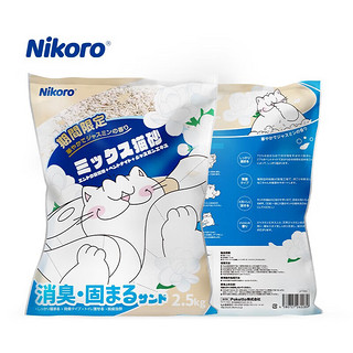 妮可露 Nikoro茉莉猫砂混合猫砂豆腐砂除臭15kg 2.5kg*6袋