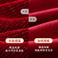 88VIP：舒贝怡 女童裙子秋冬款连衣裙洋气周岁宝宝礼服儿童公主裙婴儿过年拜年服