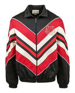 Chevron Jersey Track Jacket