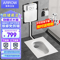 ARROW 箭牌卫浴 AE5006 入墙式蹲便器 蹲坑