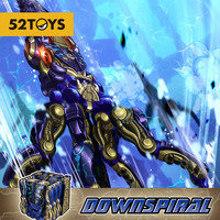 52TOYS BEASTBOX猛兽匣系列深渊螺旋 变形玩具潮玩国创机甲摆件男生 不带特典
