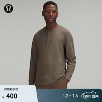 露露乐蒙 lululemon丨Shift Stitch 男士长袖亨利衫 LM3DU1S
