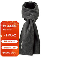 mont·bell 日本品牌秋冬男女通用成人纯色抓绒围脖保暖 1118163 铁灰色 GM-C 均码