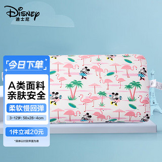 迪士尼（Disney）A类蝶形记忆枕婴儿童枕头宝宝午睡定型枕透气3-12岁米妮心品