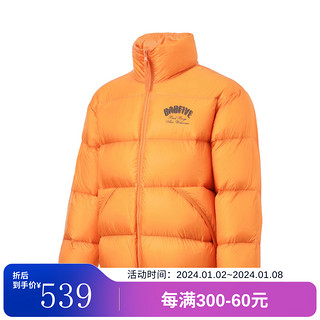 LI-NING 李宁 lining）男子潮流休闲羽绒服AYMT139-2 AYMT139-2 M