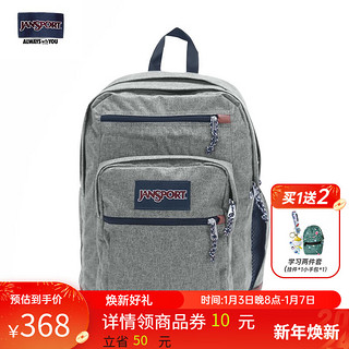 JANSPORT 杰斯伯 户外旅行34L皮底电脑双肩包男大容量女背书包2SDD 2SDD3CL