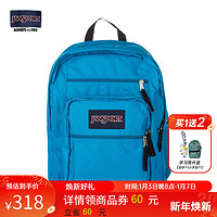 JANSPORT 杰斯伯 双肩包34升大容量电脑包男女学生书包旅行背包TDN7 TDN7 01F 藍色鬃毛