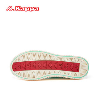 KAPPA卡帕帆布鞋休闲运动鞋板鞋跑步鞋 K0AW5VS01-318 43