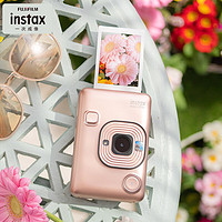 INSTAX 富士instax立拍立得 数模一次成像相机（具有手机照片打印功能）mini Liplay 腮红金