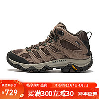 MERRELL 迈乐 户外徒步鞋男款MOAB3MID WP中帮透气防滑登山鞋