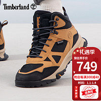 Timberland添柏岚徒步鞋男鞋秋冬户外运动休闲减震防水中帮登山鞋A41BU A41BUM231/小麦色 43.5