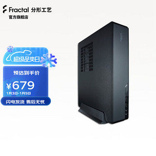 Fractal Design Node系列机箱 DIY台式机 游戏主机机箱 Node 202 黑色（可卧可立）