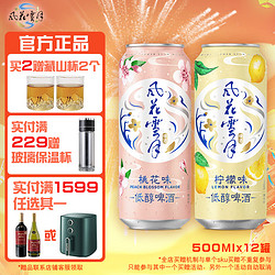 风花雪月 啤酒 云南特酿  双口味组合 12*500ML