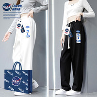 NASA GAVK2022春秋季裤男直筒加绒款九分夏季薄款束脚长裤女