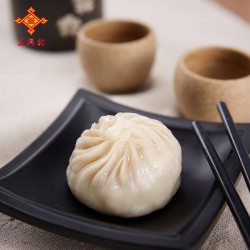 wangxingji 王兴记 鲜肉无锡小笼包纯手工全家营养灌汤馒头 鲜肉小笼30只(篓装)