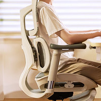 家装季：SIHOO 西昊 S50 撑腰人体工学椅 云白色