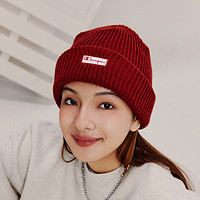 Champion 冠军毛线帽女23秋冬新款Box  Beanie EC针织冷帽男