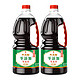 88VIP：欣和零添加酱油六月鲜特极鲜1.3L*2瓶酿造生抽炒菜凉拌家用大瓶装