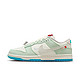 NIKE 耐克 Dunk Low Lx 女子运动板鞋 FZ5065-111 帆白/帆白/帆白/仙人掌绿/蒸气绿/龙红 38