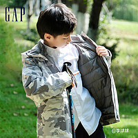 Gap 盖璞 男童冬季三合一防风保暖羽绒服两件套