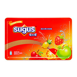 sugus 瑞士糖 喜糖果礼盒混合水果口味413g*1罐春节年货送礼儿童零食婚庆