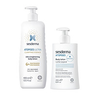 直播好价：sesderma 烟酰胺焕亮精华身体乳400ml+经典款200ml