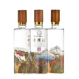 藏佳纯青稞白酒 西藏纯粮酿造 52度浓香型白酒500ml 酒藏 6盒整箱装（配3个袋）