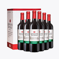 奔富（Penfolds）南非原瓶红酒 奔富洛神山庄经典红 干红葡萄酒750ml 整箱六支装
