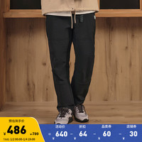 Reebok锐步冬男女同款经典复古宽松休闲梭织长裤 23FRC665UGH0 A/L