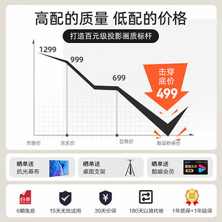 B12投影仪家用高清庭影院手机便携式投影机