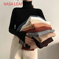 NASA LEAP 高领毛衣女 均码建议75-120斤左右