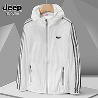 Jeep 吉普 SPIRIT夏季1901防晒衣服男防紫外线女皮肤衣衫薄款情侣外套