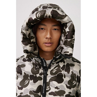 加拿大鹅（Canada Goose）【】BAPE 联名系列 男女同款羽绒夹克  2252MBE 1119 Giant-ABC 雪地迷彩 XS