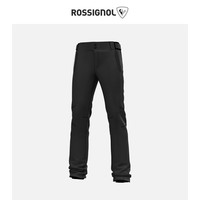 ROSSIGNOL卢西诺男士滑雪背带裤PRIMALOFT保暖弹力防水雪裤男 黑色 S